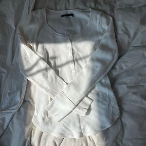 Abercrombie white shirt